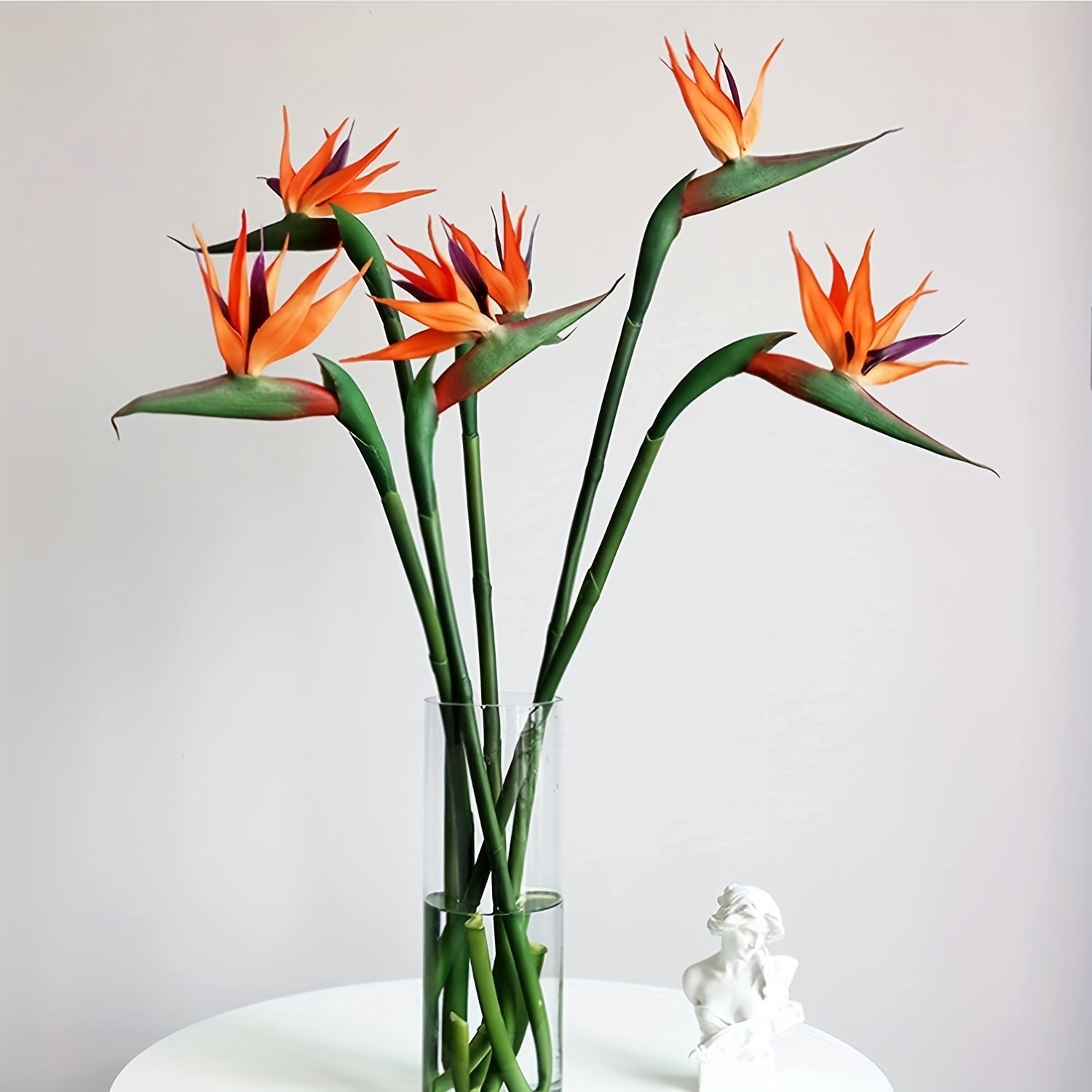 3Pcs Artificial Heaven Bird Fl - đánh giá và giá Bird Paradise Strelitzia