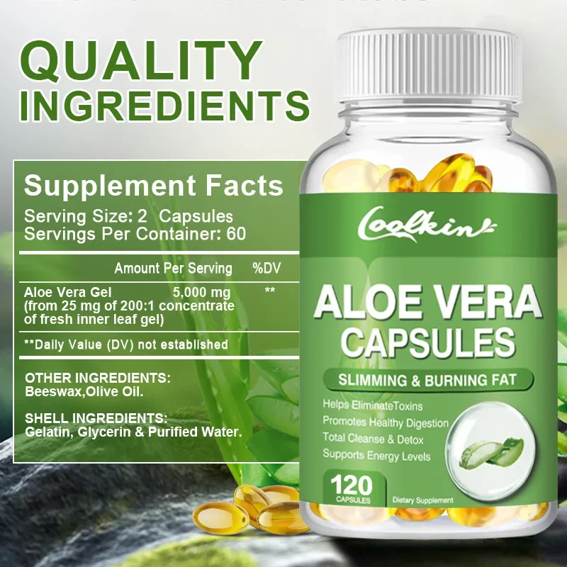 Aloe Vera Extract Capsules - R - đánh giá và giá Aloe Vera Pot